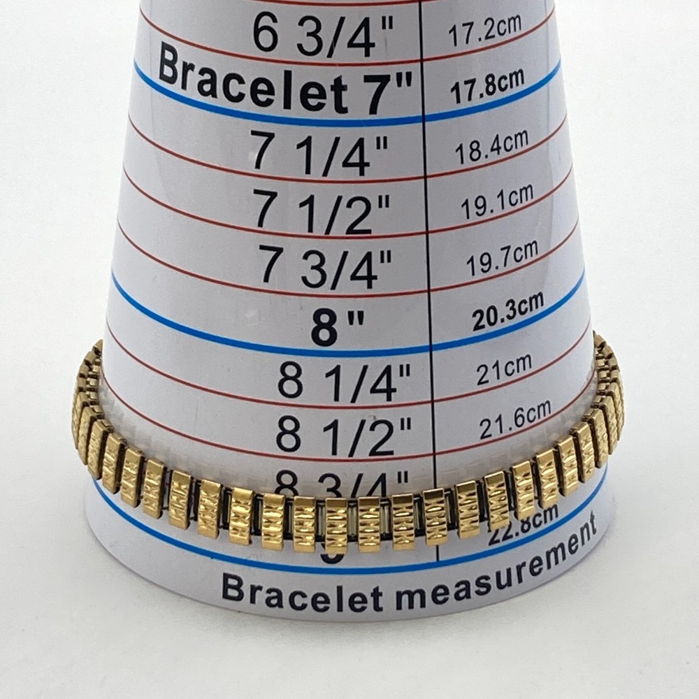 Timex Women's Watch 20mm Gold Tone Stretch Band Round New Battery SMALL 6" 2006 - Picture 11 of 14